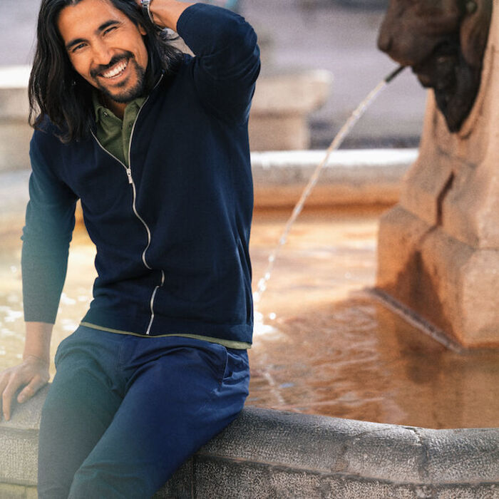 James Harvest Men's Ashland Knitted Cardigan Thumbnail