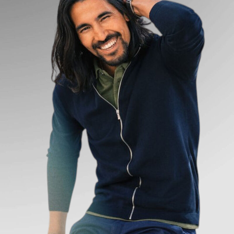 James Harvest Men's Ashland Knitted Cardigan Thumbnail