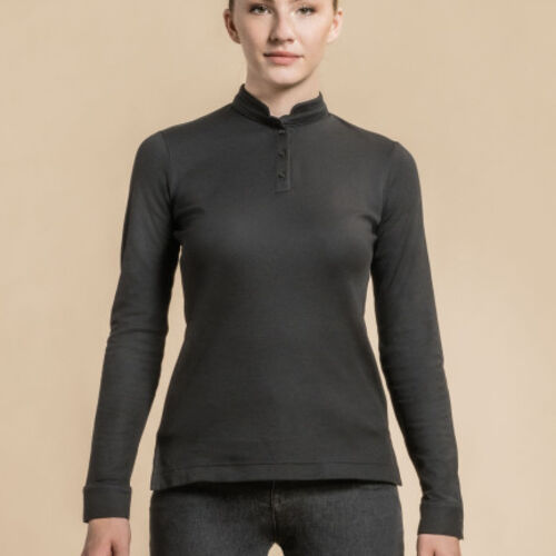 Clement Design Ladies' Brava Long Sleeved polo Thumbnail
