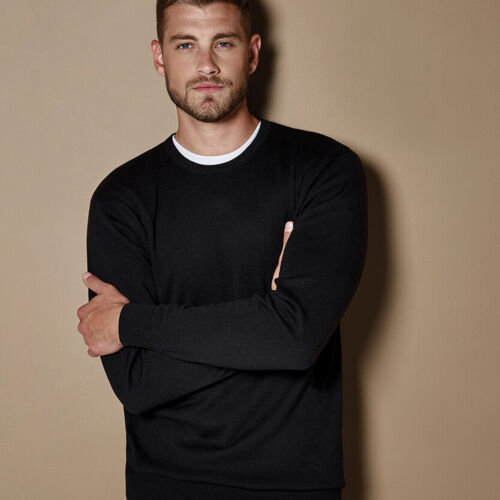 Kustom Kit Regular fit Arundel crew neck sweater Thumbnail