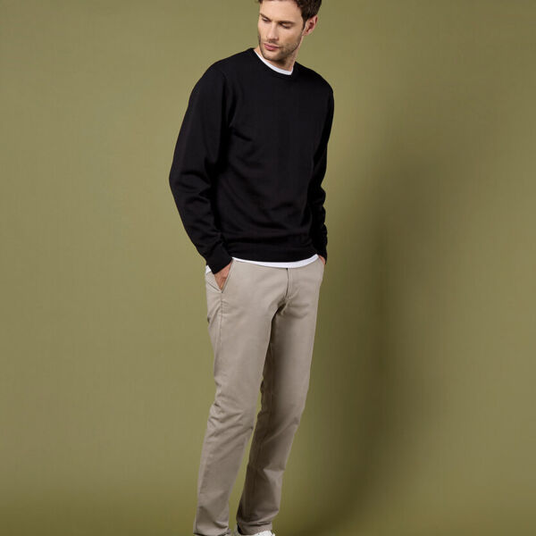 Kustom Kit Regular fit Arundel crew neck sweater Thumbnail