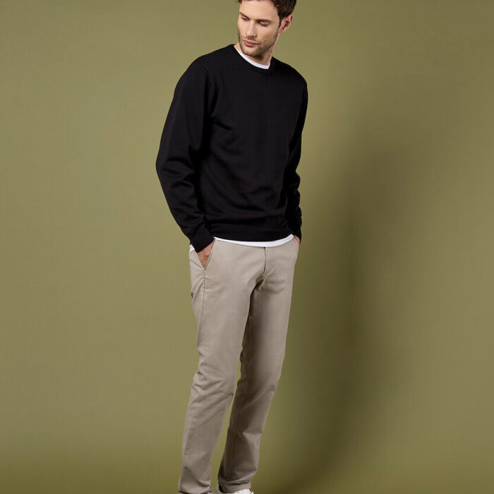 Kustom Kit Regular fit Arundel crew neck sweater Thumbnail