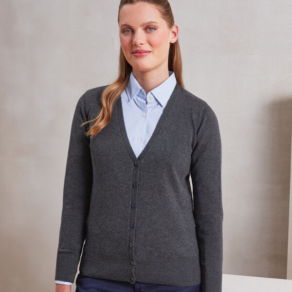 Premier Women's button-through knitted cardigan Thumbnail