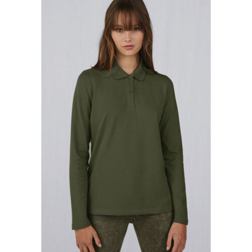 B&C Inspired Ladies' My Polo 180 LSL Thumbnail