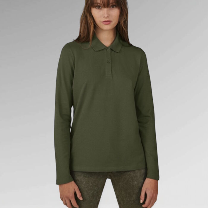 B&C Ladies' My Polo 180 LSL Thumbnail