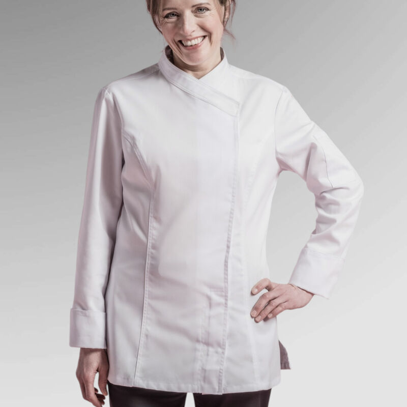 Clement Design Intuition Ladies' L/S Chef Jacket  Thumbnail