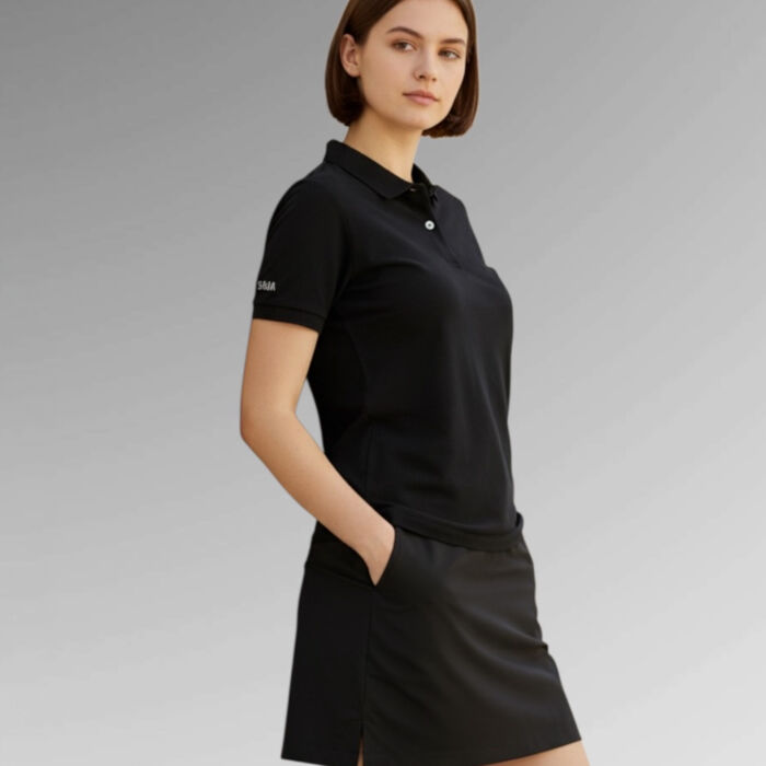 Slam W's S/S Deck Polo - cotton Thumbnail