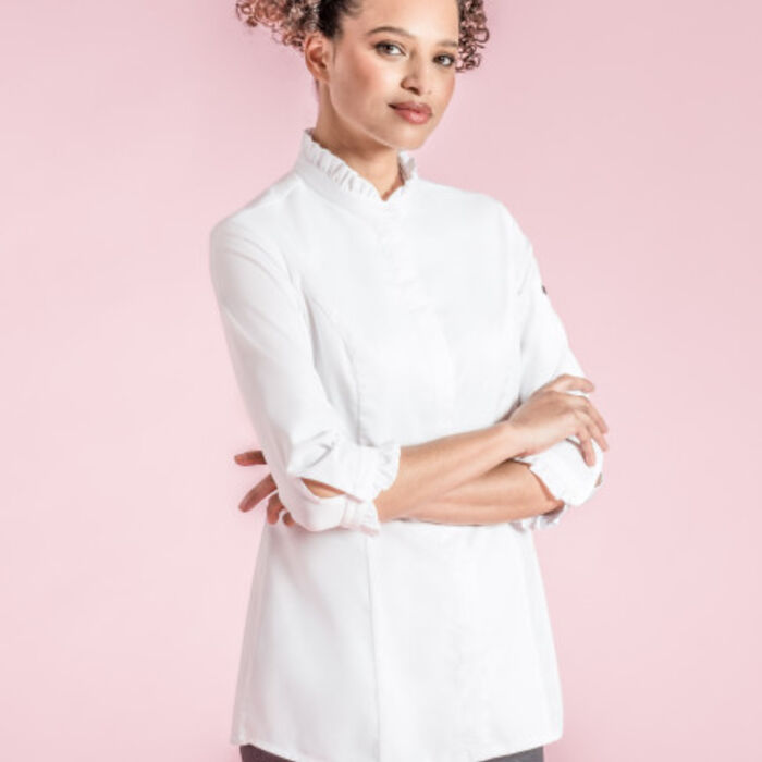 Clement Design Victoria Women's chef jacket Thumbnail