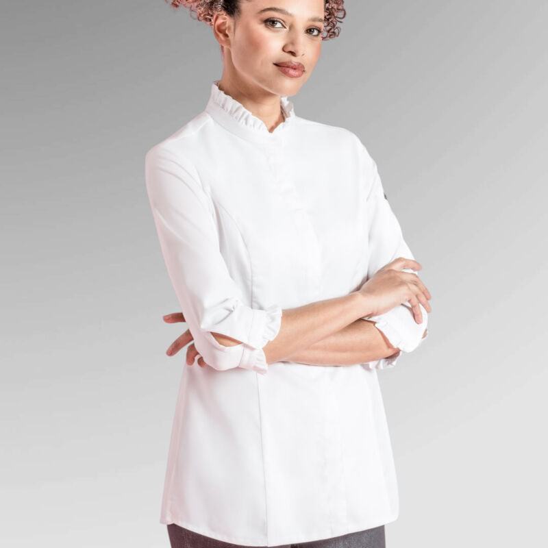 Clement Design Victoria Women's chef jacket Thumbnail