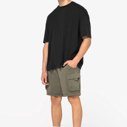 Native Spirit Men's eco-friendly washed French Terry cargo shorts Thumbnail