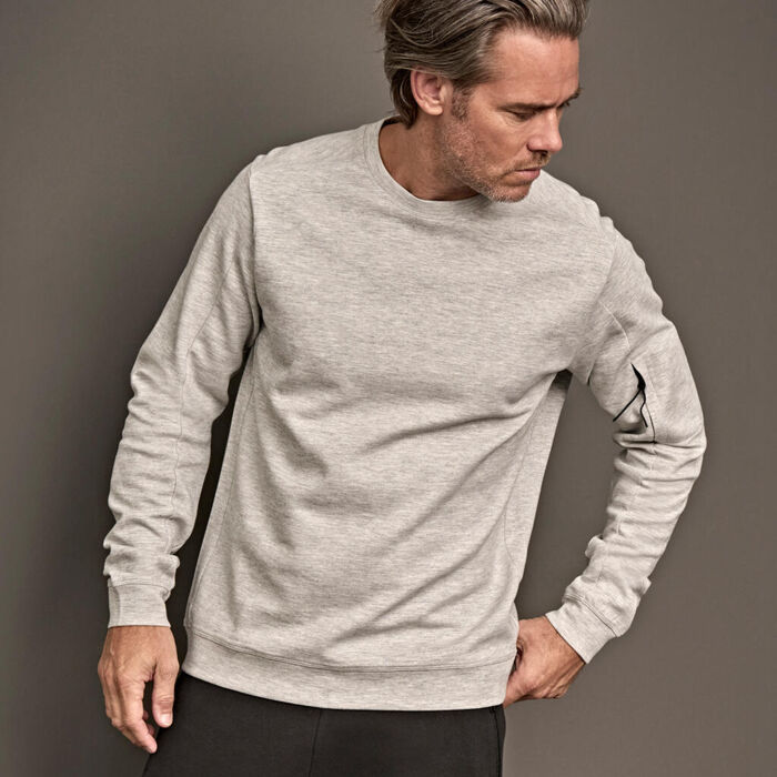 Tee Jays Men's Atlantic Crew Neck Sweat  Thumbnail