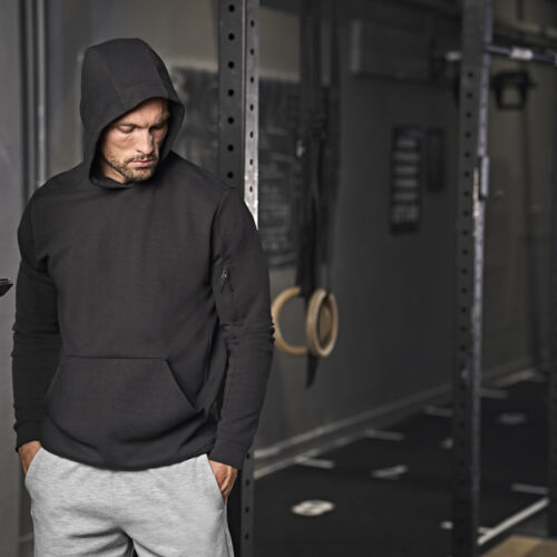 Tee Jays Men's Athletic Hooded Sweat  Thumbnail