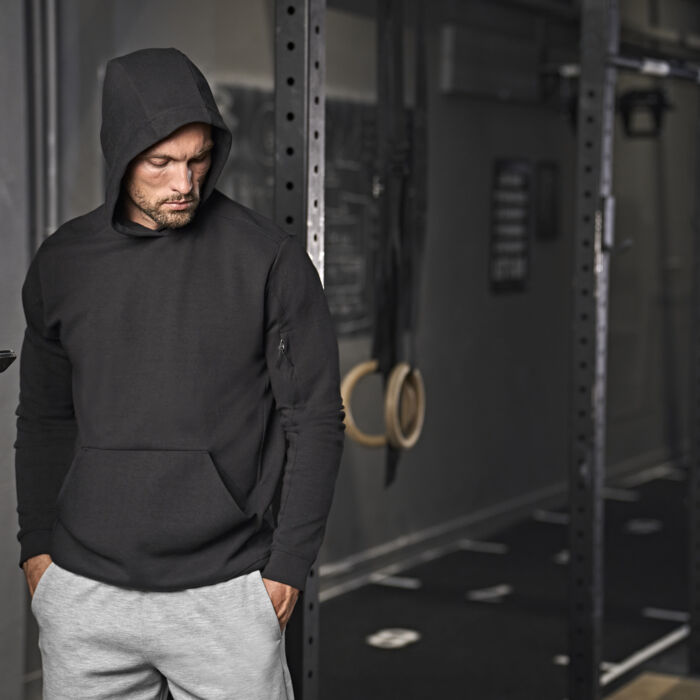 Tee Jays Men's Athletic Hooded Sweat  Thumbnail