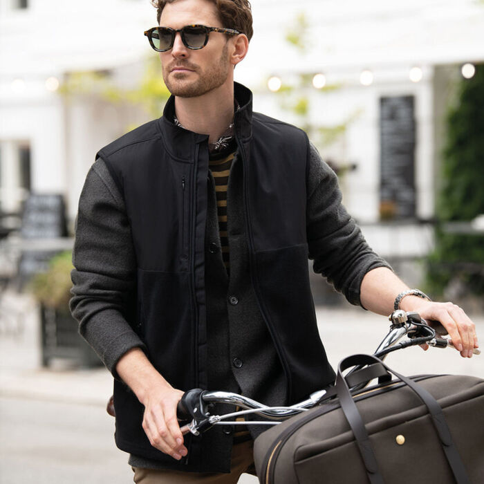 Nimbus Unisex Highland yoke fleece vest Thumbnail