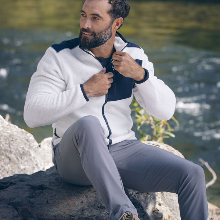 Cutter & Buck Men's Cascade Sherpa Fleece  Thumbnail