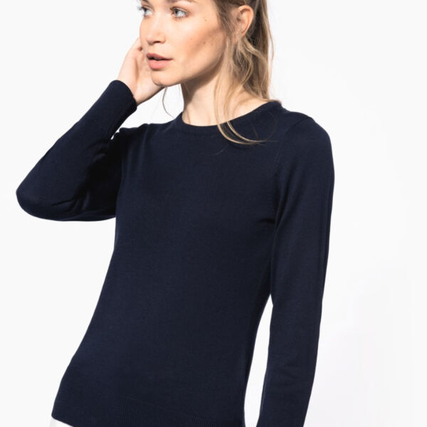 Kariban Ladies' Crew neck pullover Thumbnail