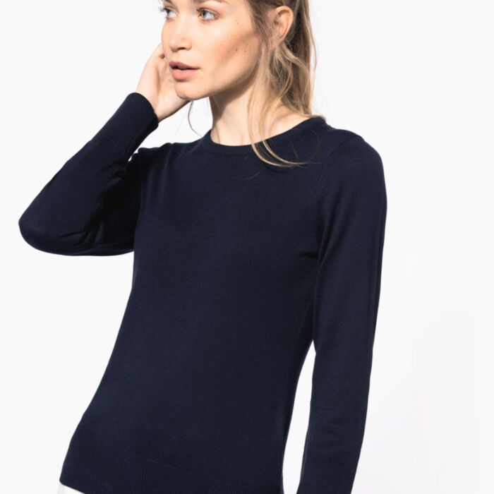 Kariban Ladies' Crew neck pullover Thumbnail