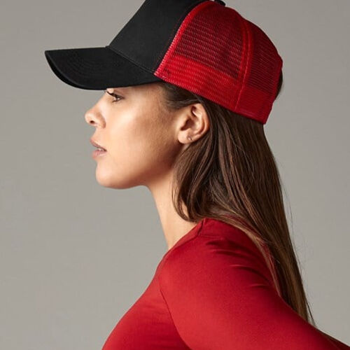 Beechfield Snapback trucker Cap Thumbnail