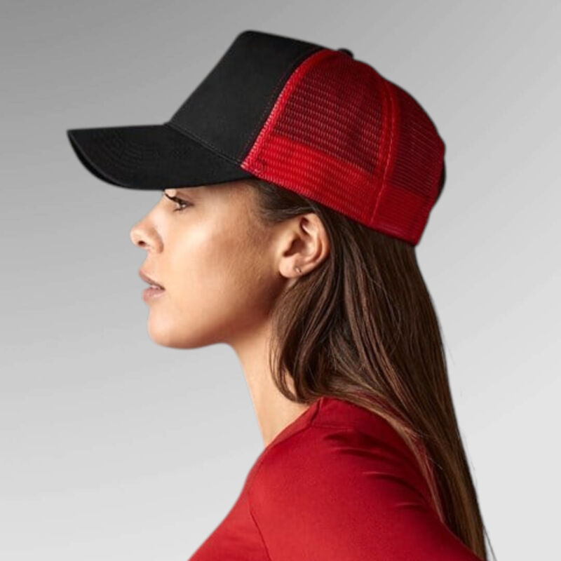 Beechfield Snapback trucker Cap Thumbnail