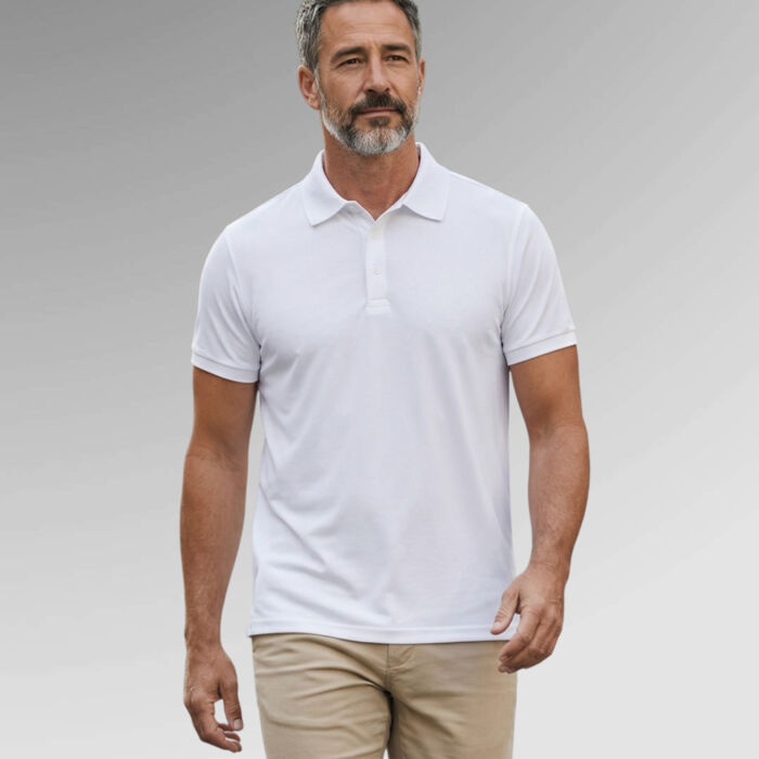 Recycled polyester polo shirt Thumbnail