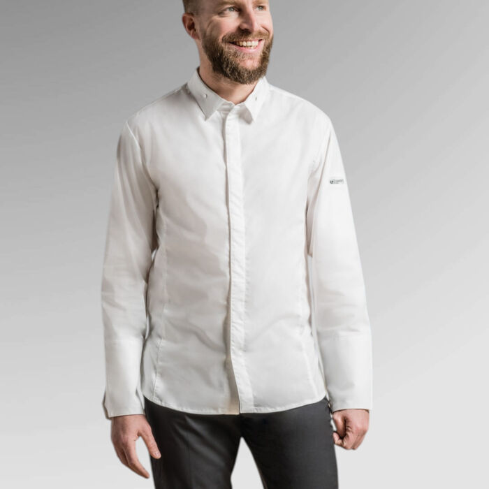 Clement Design Men's Milano L/S chef jacket Thumbnail