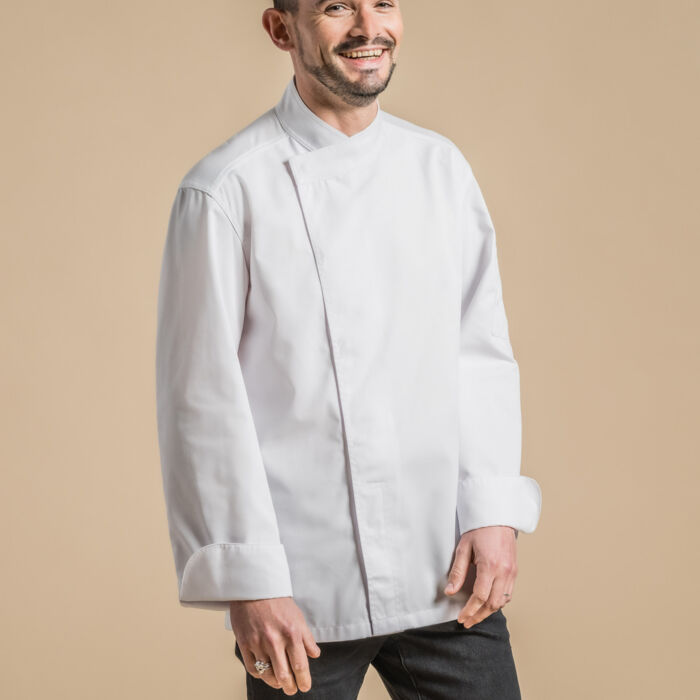 Clement Design Men's Tokyo Long Sleeve Chef Jacket Thumbnail