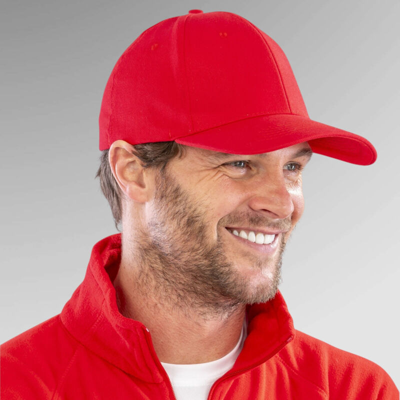 Memphis 6 Panel Brushed Cotton Low Profile Cap Thumbnail
