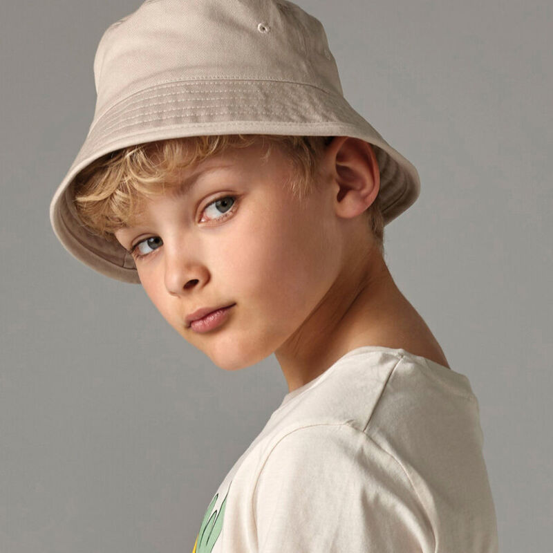 Beechfield Junior organic cotton bucket hat Thumbnail