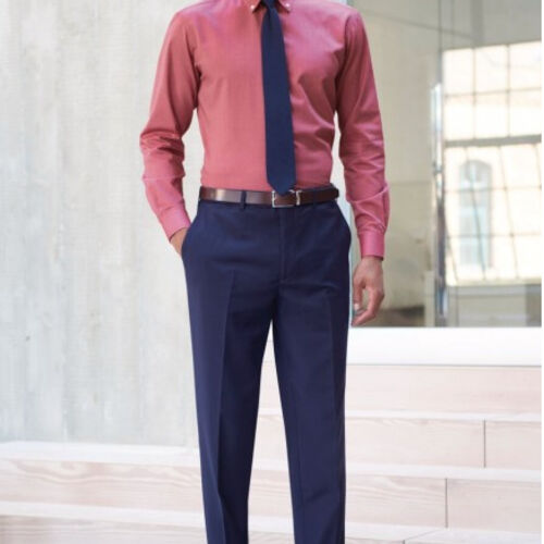 Brook Taverner Avalino flat front trousers Thumbnail