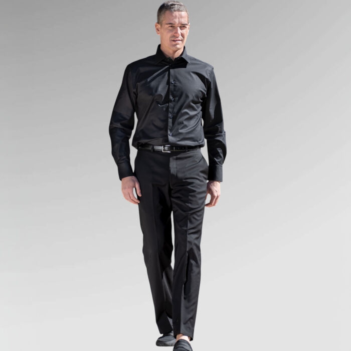 Brook Taverner Cassino slim fit trousers Thumbnail