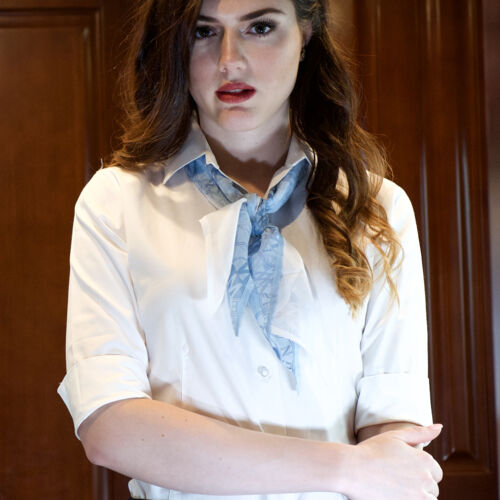Russell Women's ¾ sleeve easycare fitted shirt - 946F Thumbnail