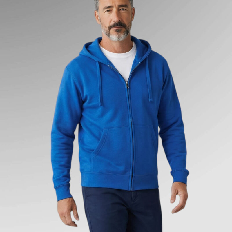 Russell Mens Authentic Zipped Hood Thumbnail