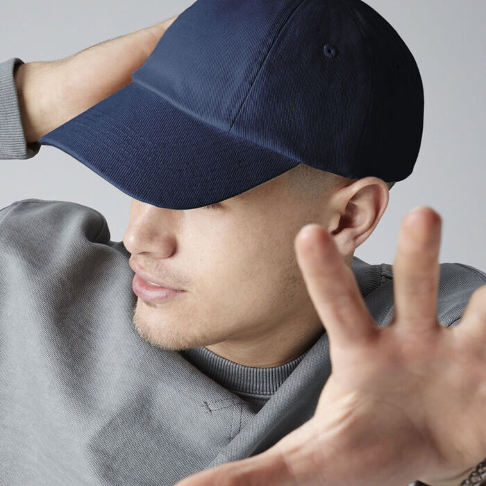 Beechfield low-profile heavy cotton drill cap Thumbnail