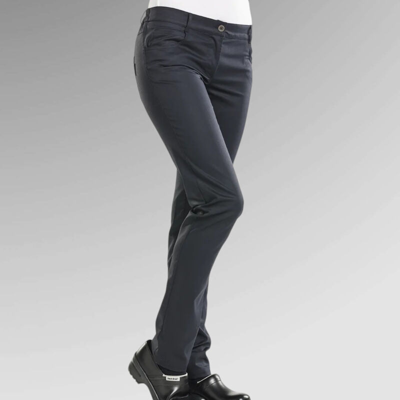 Chaud Devant Lady Skinny Stretch Chef Trousers Thumbnail