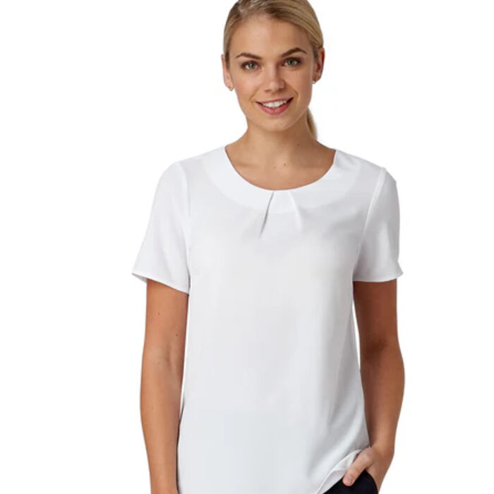 Libby 'Tuck Neck' Blouse Thumbnail