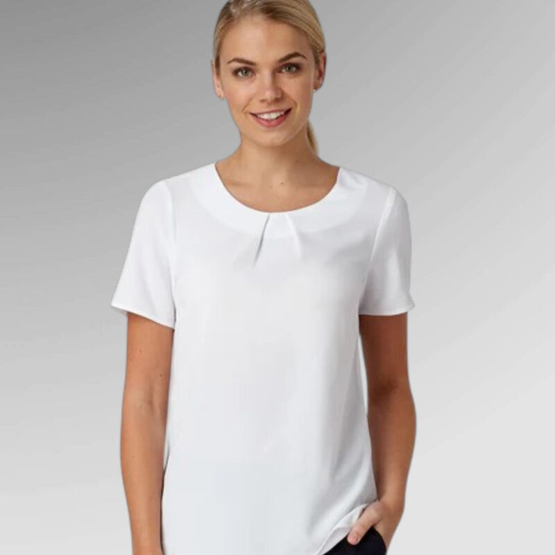 Libby 'Tuck Neck' Blouse Thumbnail