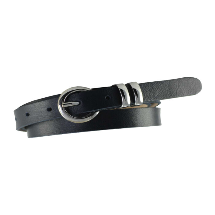 Lindenmann Ladies Slim Leather Belt Thumbnail