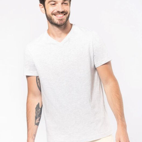 Kariban Men's V Neck T-Shirt - K357 Thumbnail