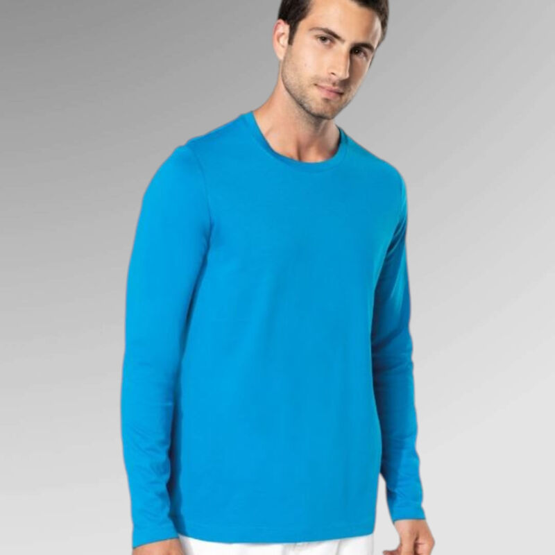 Kariban L/S Crew Neck T-Shirt - K359 Thumbnail