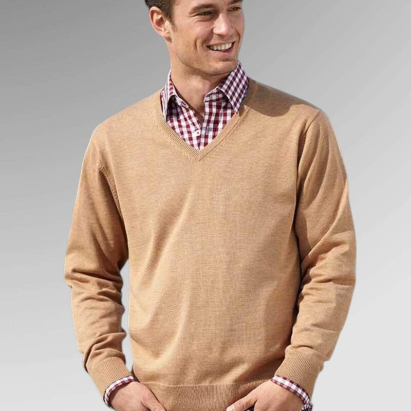 James Nicholson Men's V-Neck Pullover  Thumbnail