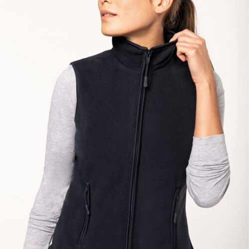Kariban Melodie Ladies' zip-through microfleece gilet Thumbnail