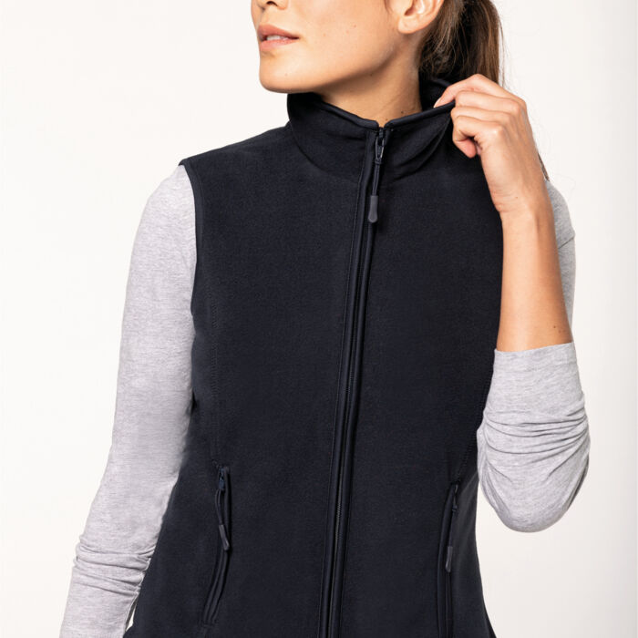 Kariban Melodie Ladies' zip-through microfleece gilet Thumbnail