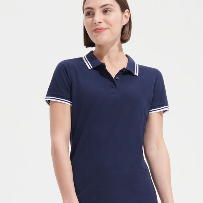 SOLS Ladies Pasadena Polo Shirt Thumbnail