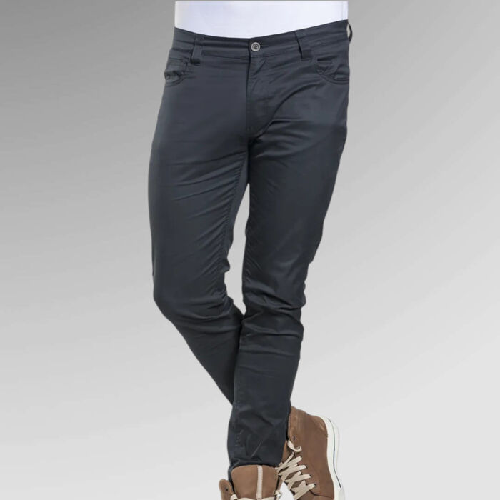 Chaud Devant Skinny REG Black Stretch Chef Pants Thumbnail