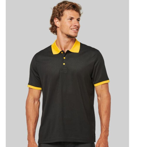 ProAct Men's Performance Piqué Polo Shirt Thumbnail