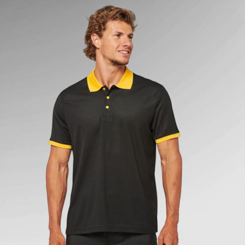 ProAct Men's Performance Piqué Polo Shirt Thumbnail