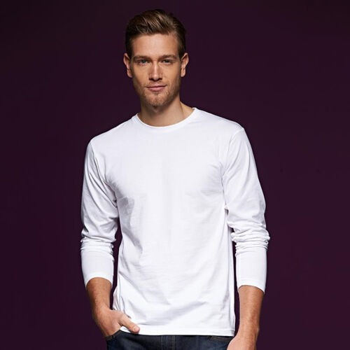 James Nicholson Men's Elastic-T long sleeve Thumbnail