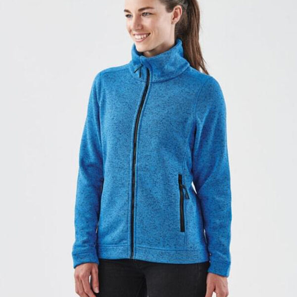 Stormtech Tundra ladies full zip knitted Fleece Thumbnail