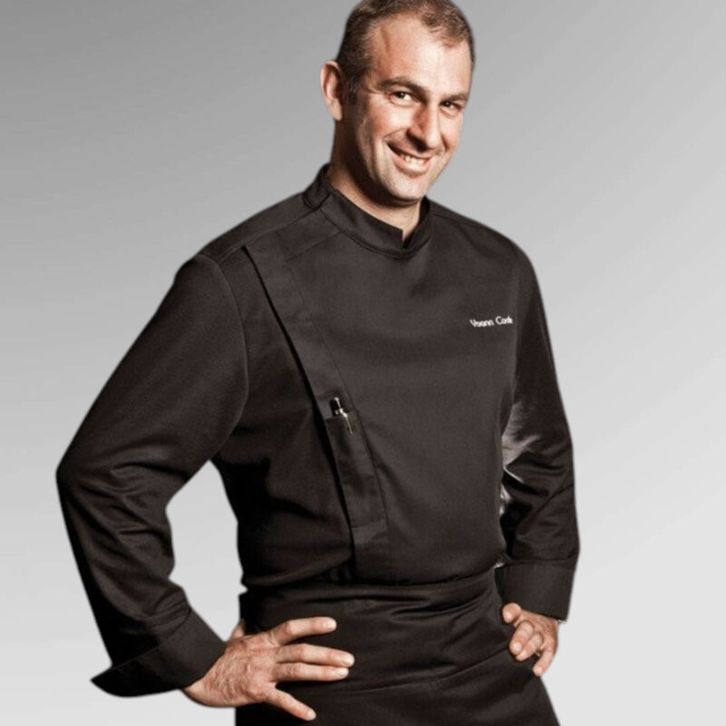 Clement Design Men's C-ONE Short Sleeve Chef Jacket Thumbnail