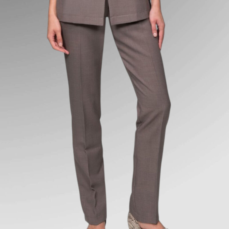 Linen Look Cigarette Spa Trousers Thumbnail